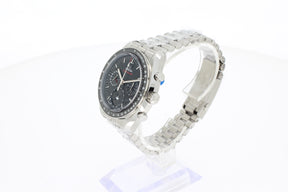 Omega Speedmaster Mondphase 43 mm, Stahl mit Stahlarmband "Meteorite" 30430435201001