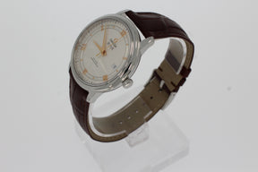 Omega DE VILLE PRESTIGE 39.5 MM, STEEL WITH LEATHER STRAP 424.13.40.20.02.002