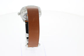 Omega Seamaster Railmaster 38 mm, Stahl mit Lederarmband 23512382013001