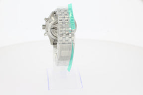 IWC Watch Chronograph Pilot Automatic 43 mm steel IW378006 green with folding buckle with EasX-CHANGE® system in steel