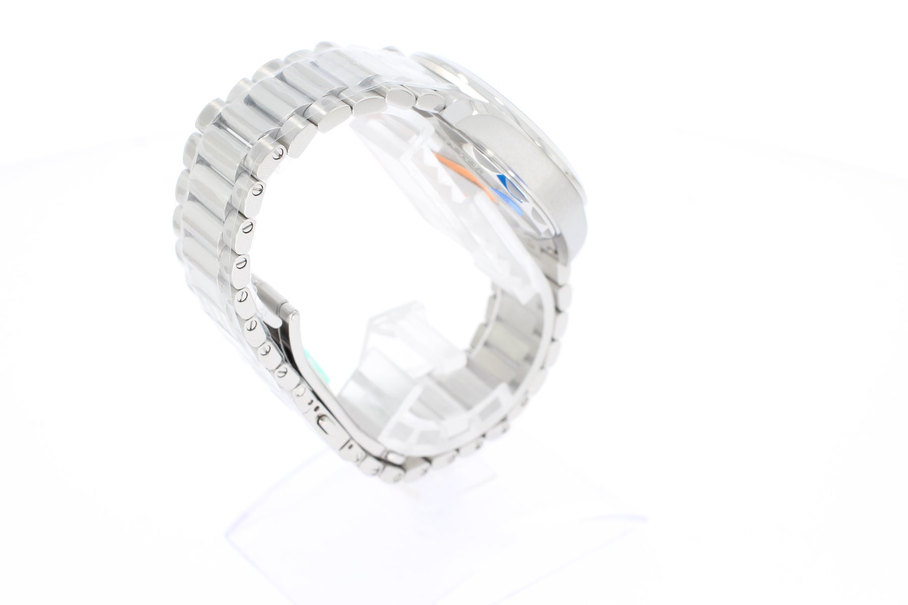 Omega Seamaster Railmaster 38 mm, Stahl mit Stahlarmband 23510382013001
