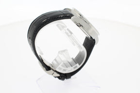 IWC Portugieser Chronograph IW371609 41mm Edelstahl Gehäuse Automatik schwarzes Alligatorleder