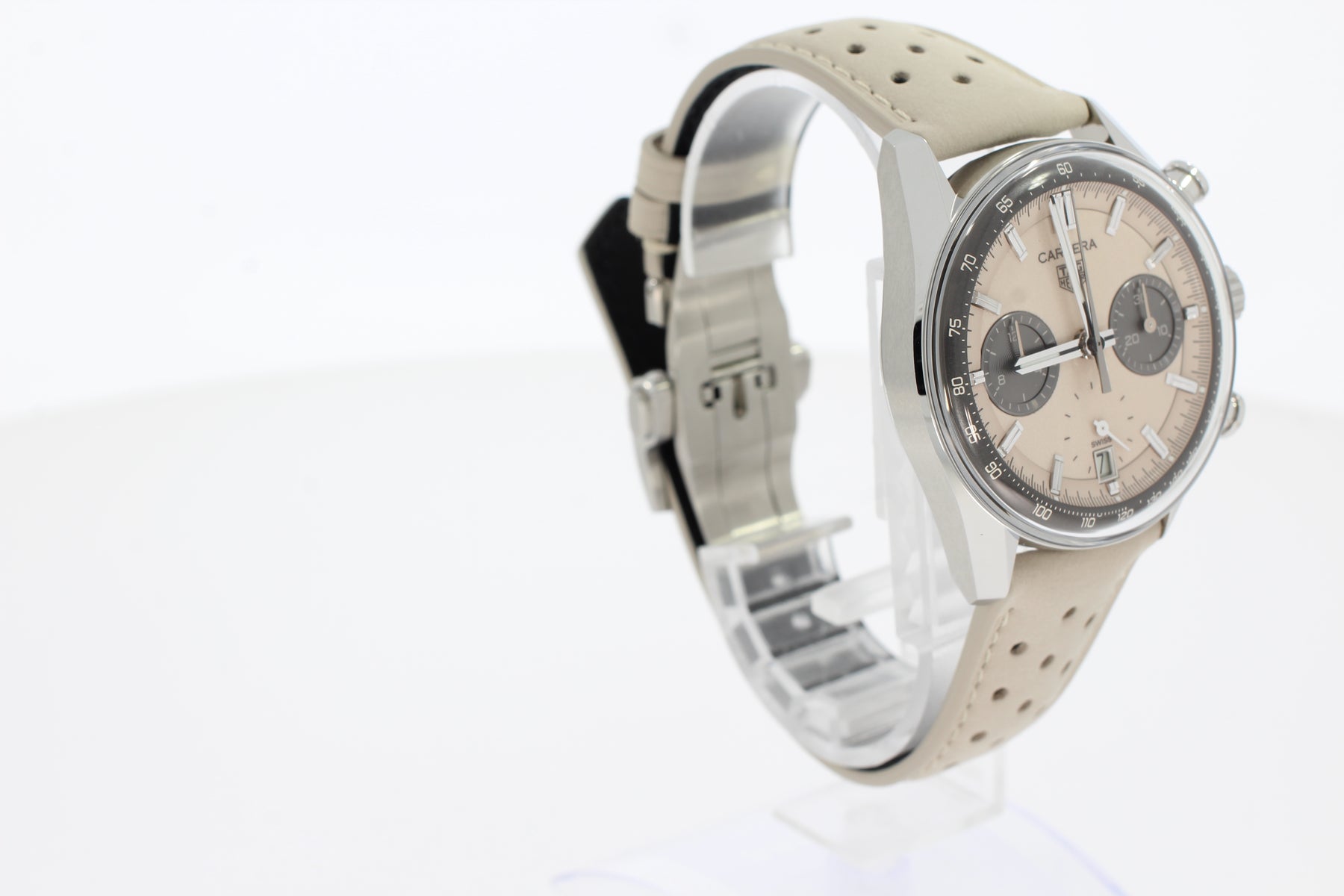 TAG Heuer Carrera Chronograph Automatik, 39 mm, Edelstahl CBS221H.FC8366