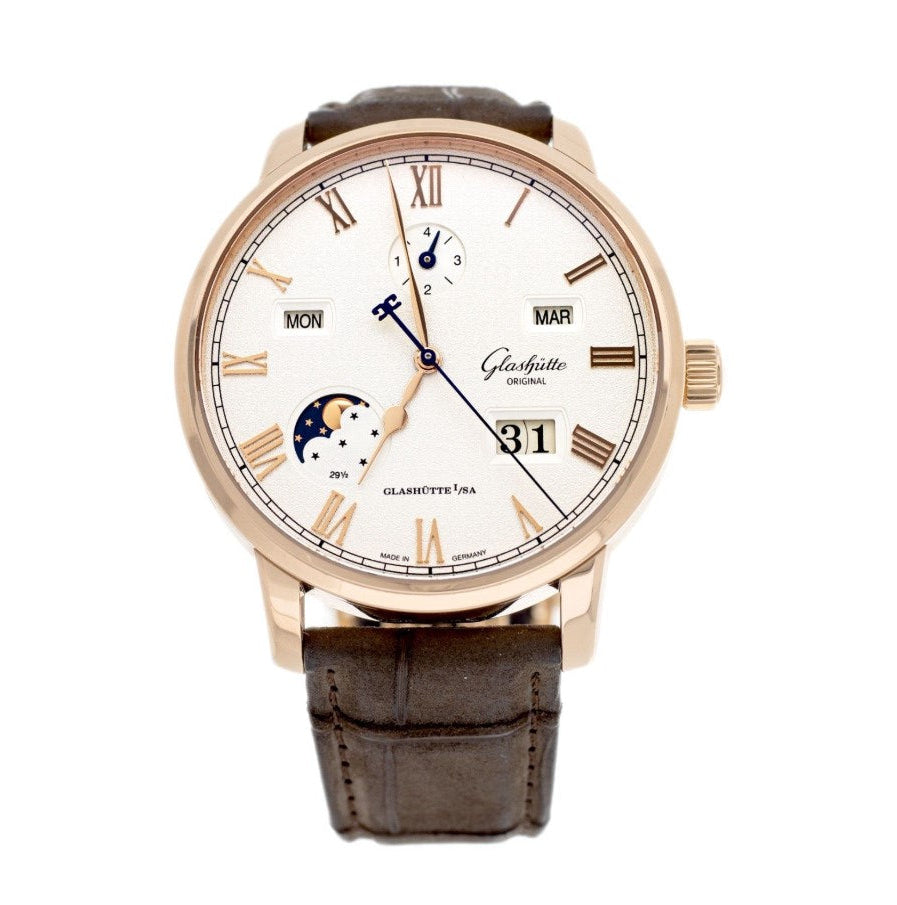 Glashütte Senator Excellence Ewiger Kalender 1-36-12-02-05-62