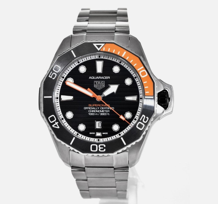 TAG HEUER AQUARACER PROFESSIONAL 1000 SUPERDIVER  Automatik, 45 mm, Titan WBP5A8A.BF0619