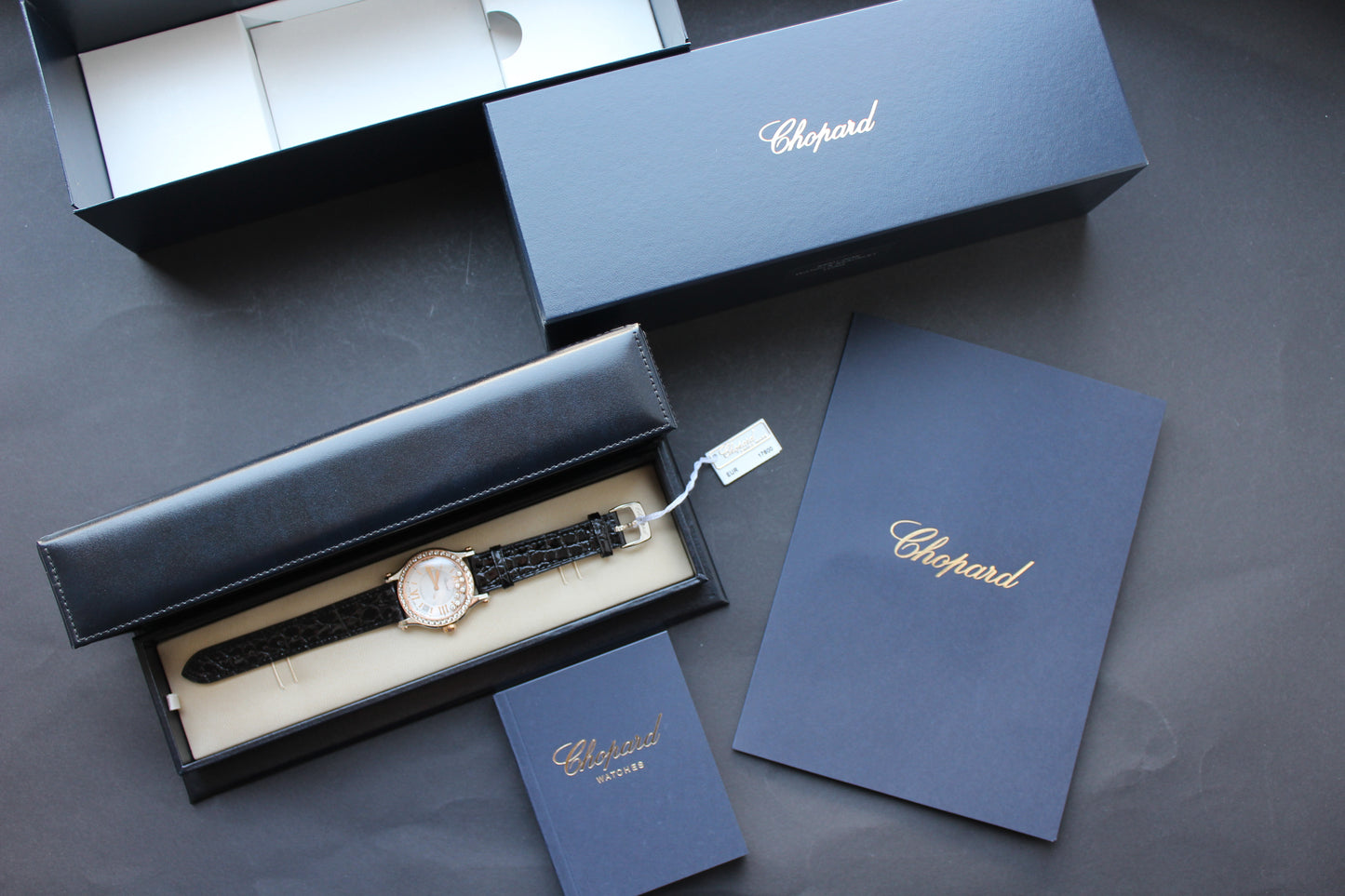 Chopard HAPPY SPORT 36 MM AUTOMATIC 18Kt Rosegold 278559-6003