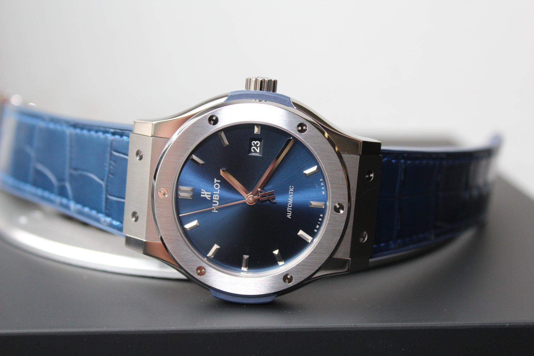 Classic fusion blue titanium best sale