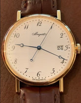 Breguet Classique 38 mm en or 18 carats mouvement automatique 5177BA/29/9V6 avec affichage de la date