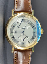 Breguet Classique 39 mm in 18 carat yellow gold 5207BA/12/9V6 automatic movement with small retrograde seconds 5207BA129V6