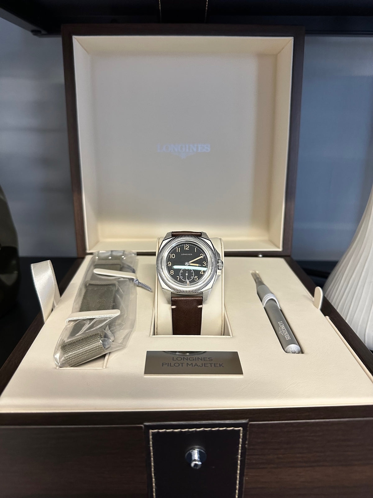 LONGINES PILOT MAJETEK BOX EDITION L2.838.4.53.9