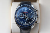 Omega SPEEDMASTER MOONPHASE 44.25 MM, STEEL WITH LEATHER STRAP 304.33.44.52.03.001