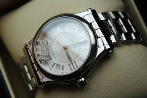 Chopard Happy Sport 278559-3002  Automatik, Edelstahl, Diamanten, 36mm