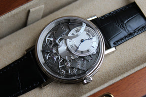 Breguet Tradition 40mm 7097BB/G1/9WU Men's Watch White Gold Automatic Winding 7097BBG19WU