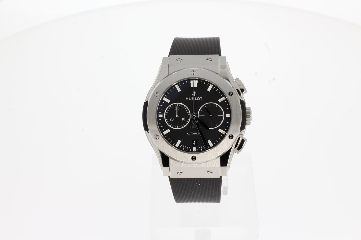 Hublot Classic Fusion Chronograph Titanium 42mm 541.NX.1171.RX satin and polished titanium