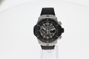 Hublot BIG BANG UNICO TITANIUM CERAMIC 44mm 421.NM.1170.RX Men's Watch Titanium Black Rubber