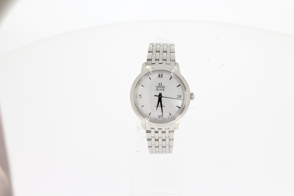 Omega De Ville Prestige 424.10.33.20.05.001 mother of pearl 32.7mm steel