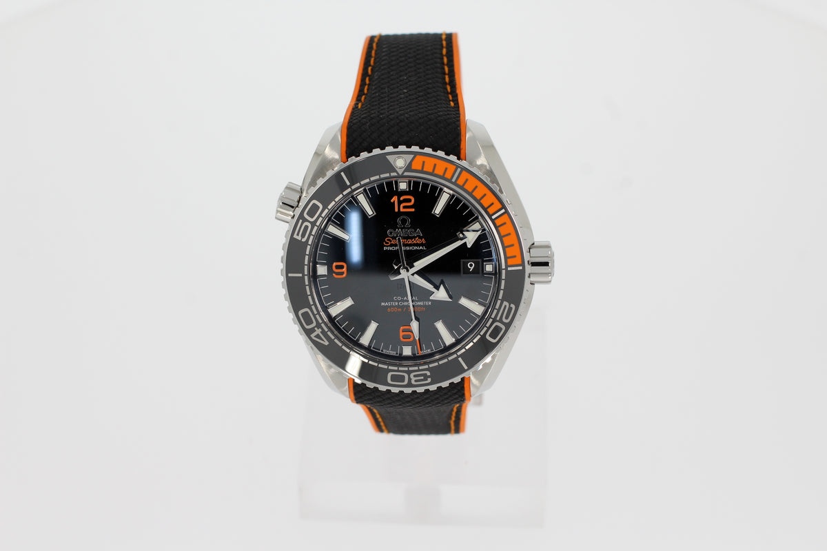 Omega SEAMASTER PLANET OCEAN 600M 43.5MM, STEEL WITH RUBBER STRAP 215.32.44.21.01.001