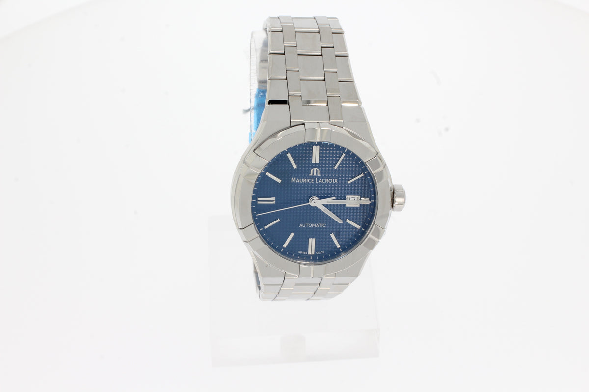 Maurice Lacroix Aikon 42mm AI6008-SS002-430-1 blue steel