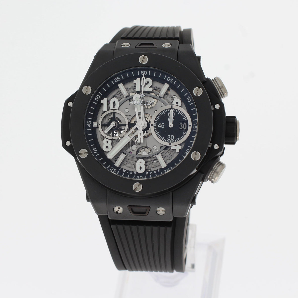 Hublot aero bang black magic best sale