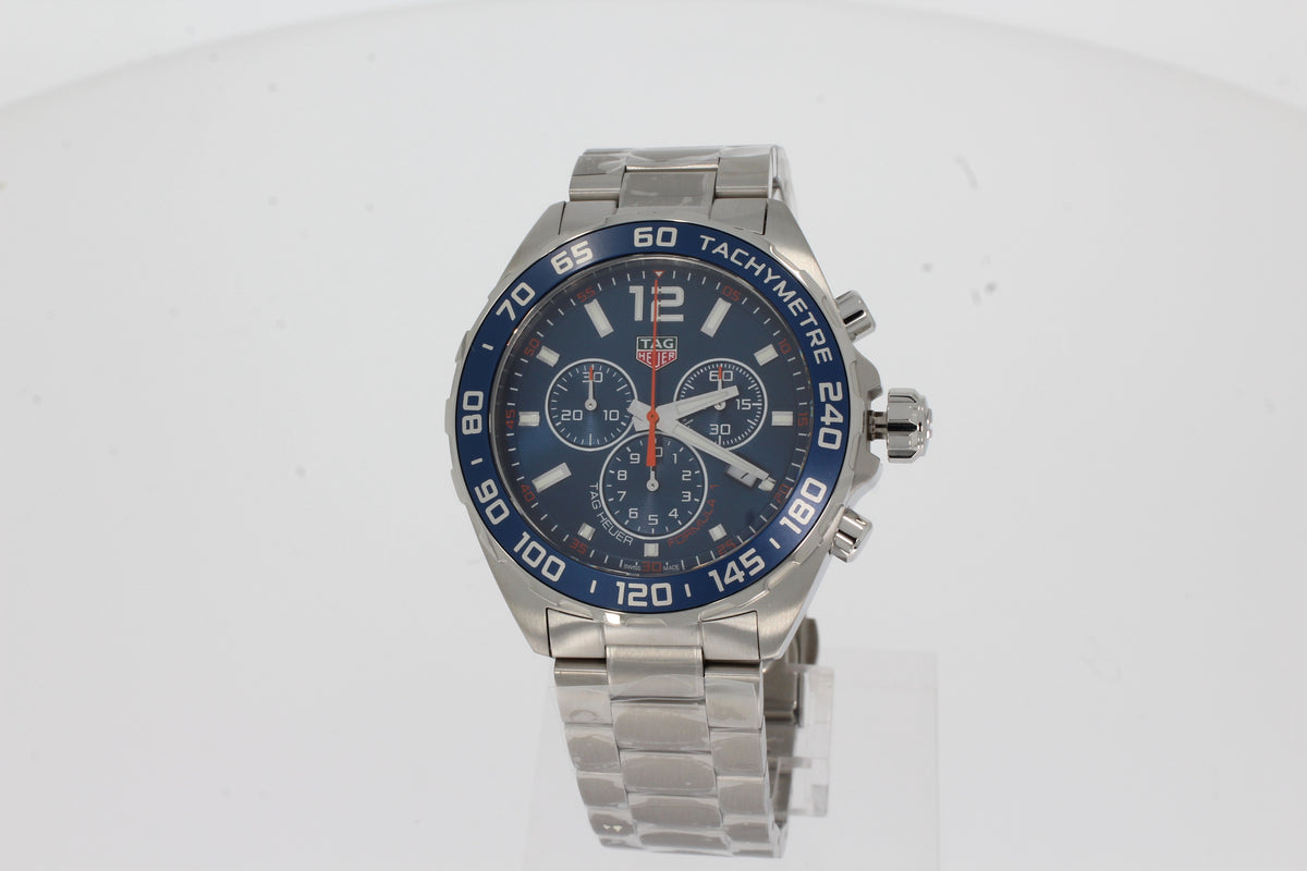 TAG HEUER FORMULA 1 CHRONOGRAPH quartz chronograph, 43 mm, stainless steel CAZ1014.BA0842