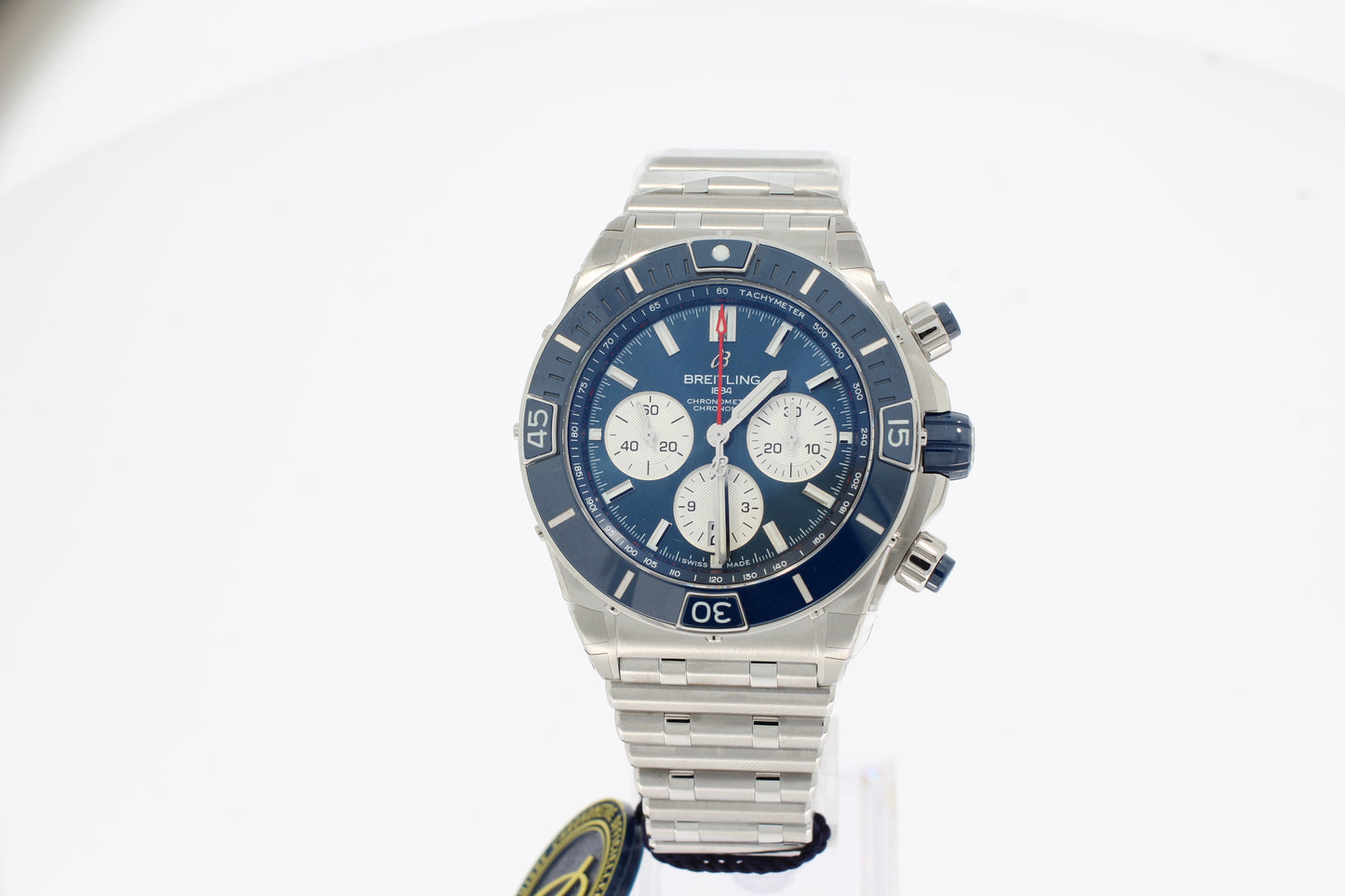Breitling Super Chronomat B01 44 AB0136161C1A1 Acier Inoxydable - Bleu
