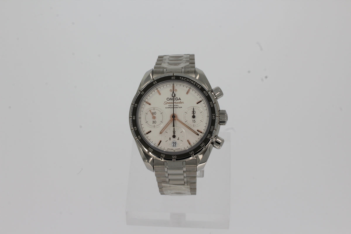 Omega SPEEDMASTER 38 38 MM, STEEL WITH STEEL STRAP 324.30.38.50.02.001