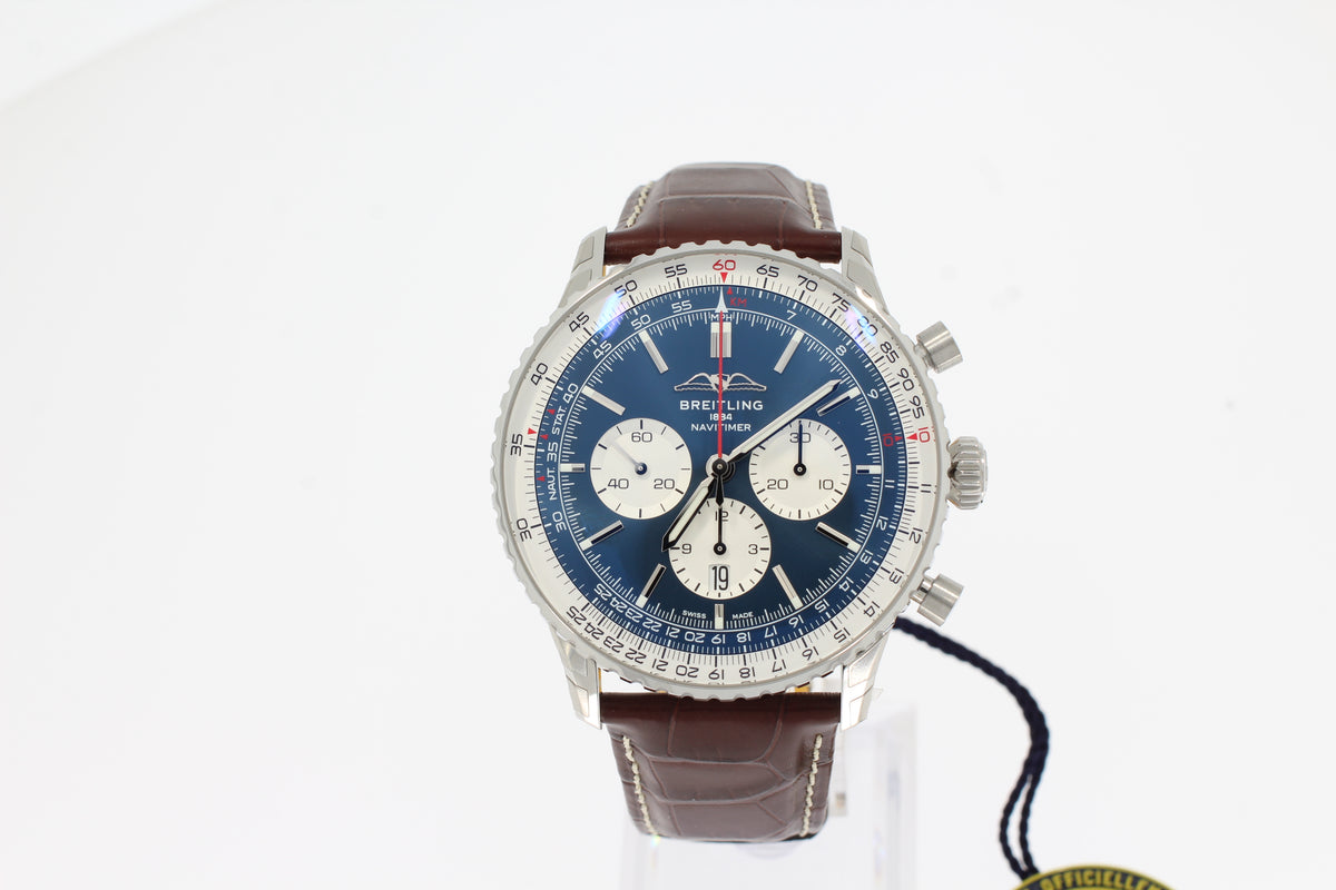 Breitling NAVITIMER B01 CHRONOGRAPH 46 blue AB0137211C1P1