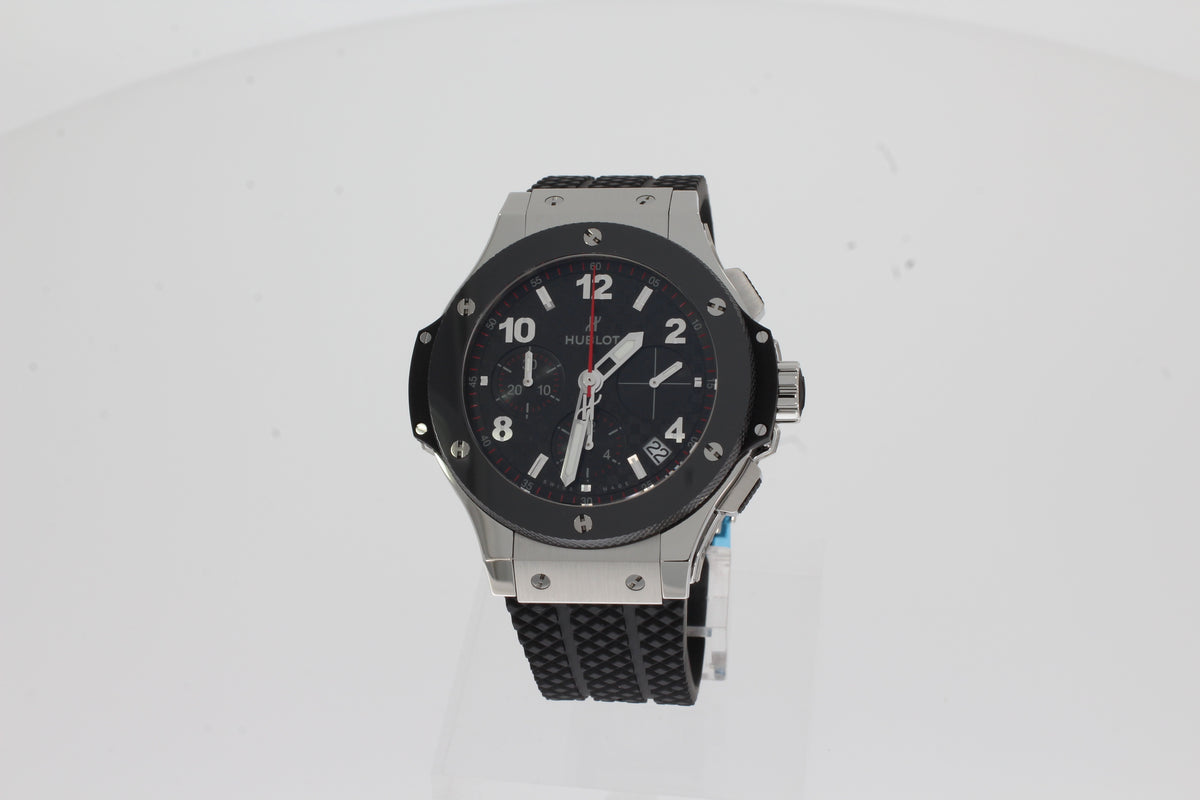 Hublot BIG BANG ORIGINAL STEEL CERAMIC 41mm 341.SB.131.RX Herren Uhr Edelstahl Kautschuk