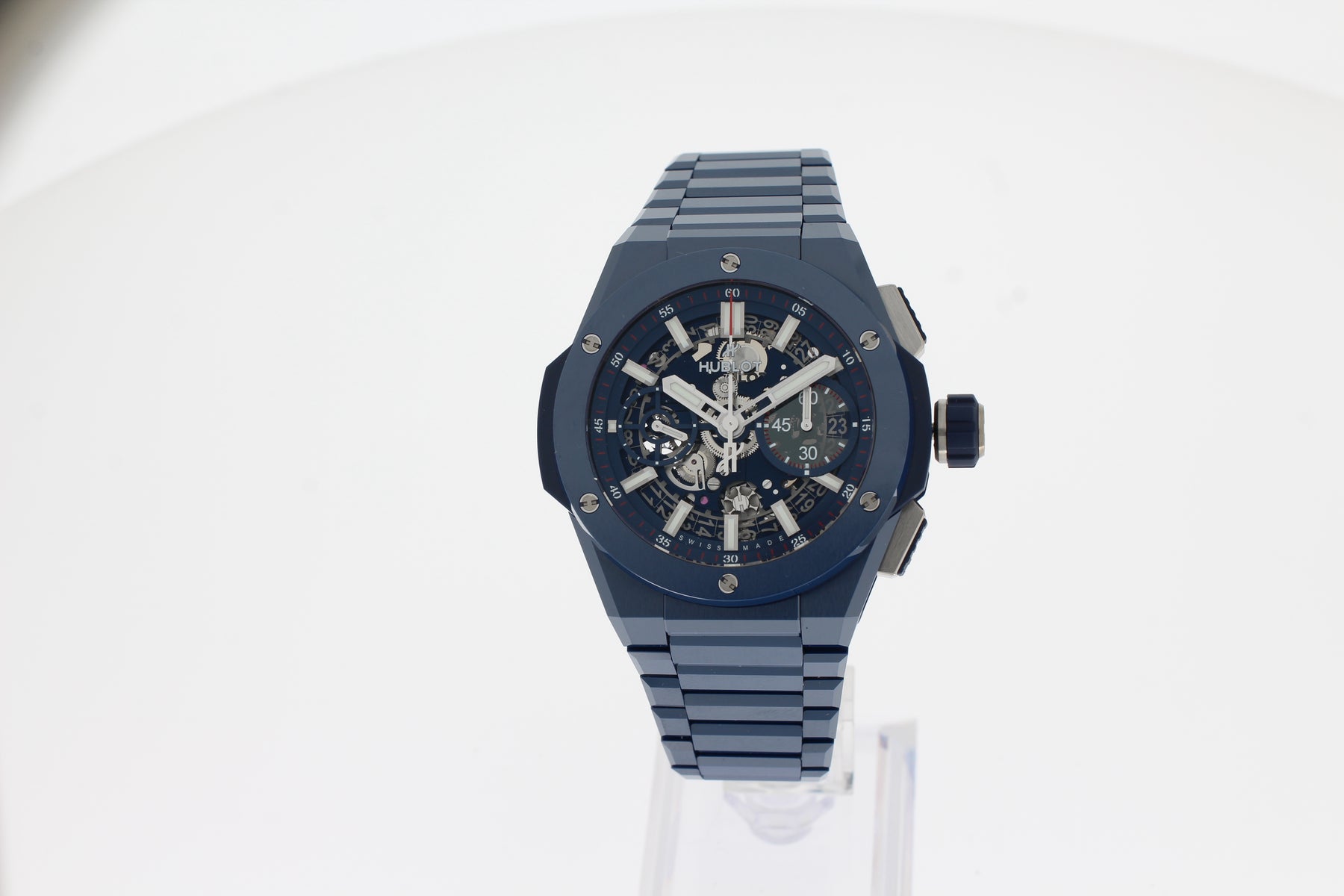 Hublot BIG BANG INTEGRATED BLUE CERAMIC 42mm 451.EX.5123.EX Men's Watch Blue Ceramic