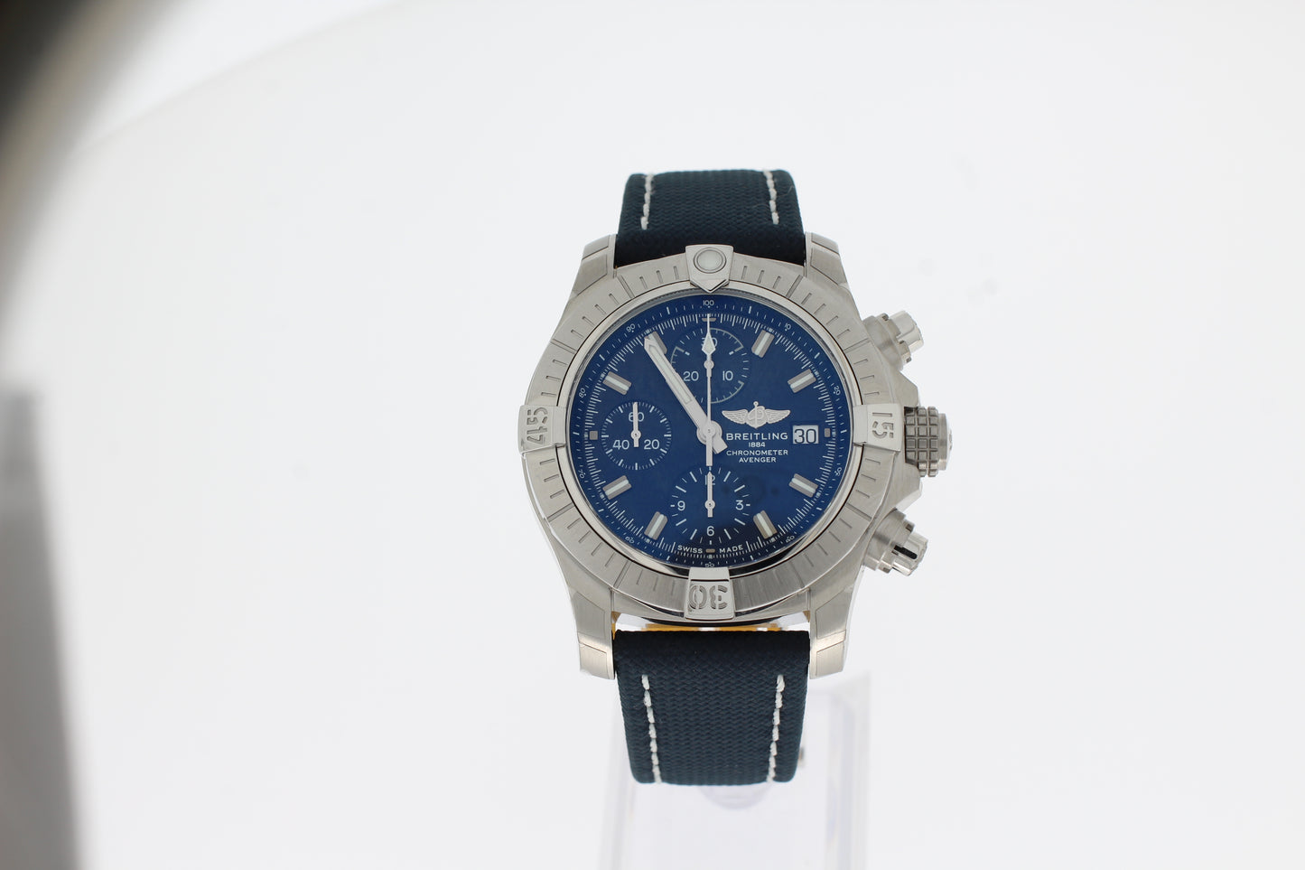 Breitling AVENGER CHRONOGRAPH Herren Uhr 43mm Edelstahl - Blau  A13385101C1X1