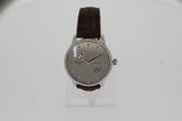 Glashütte Original Senator Excellence Panorama Date Moon Phase 1-36-04-03-02-31 gray 42mm, steel, automatic movement caliber 36-04, moon phase, panorama date, brown Louisiana alligator nubuck leather strap