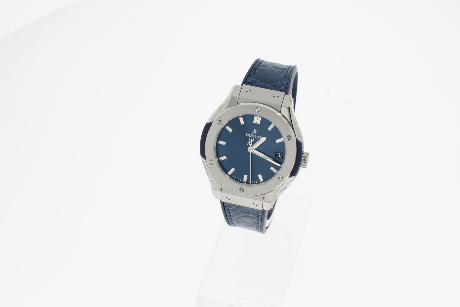 Hublot classic fusion deals blue dial