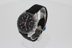 Omega Speedmaster Racing Co-Axial Chronograph Automatic 329.32.44.51.01.001 acier noir 44,2 mm, bracelet en cuir noir