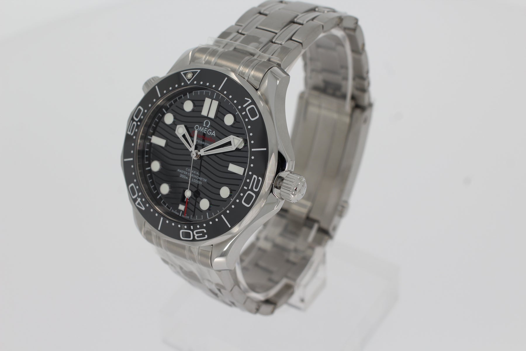 Omega Seamaster Diver 300 M Co-Axial Master Chronometer 210.30.42.20.01.001 black 42mm steel, with steel bracelet