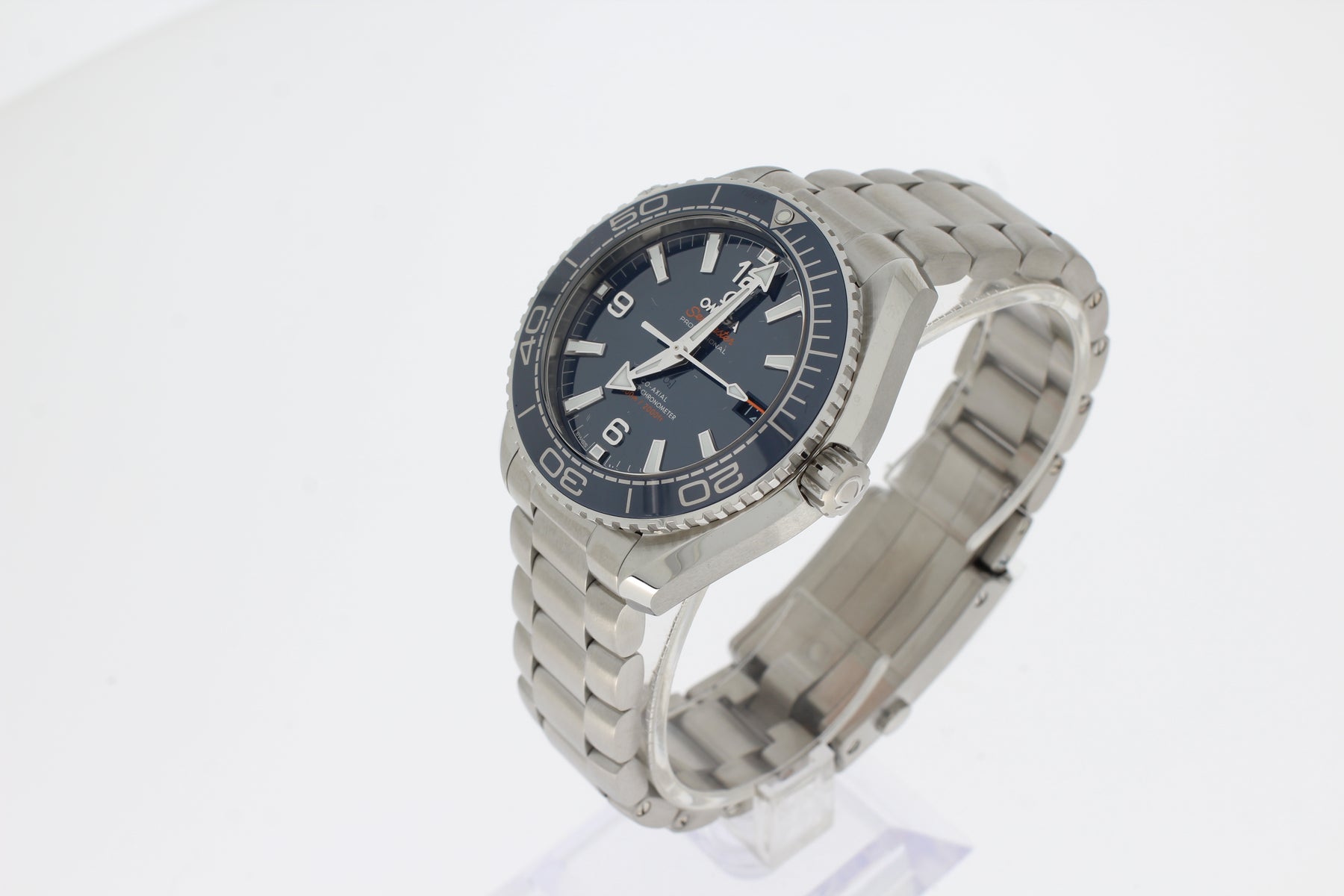 Omega Seamaster Planet Ocean 215.30.40.20.03.001 blue 39.5mm steel, with steel bracelet