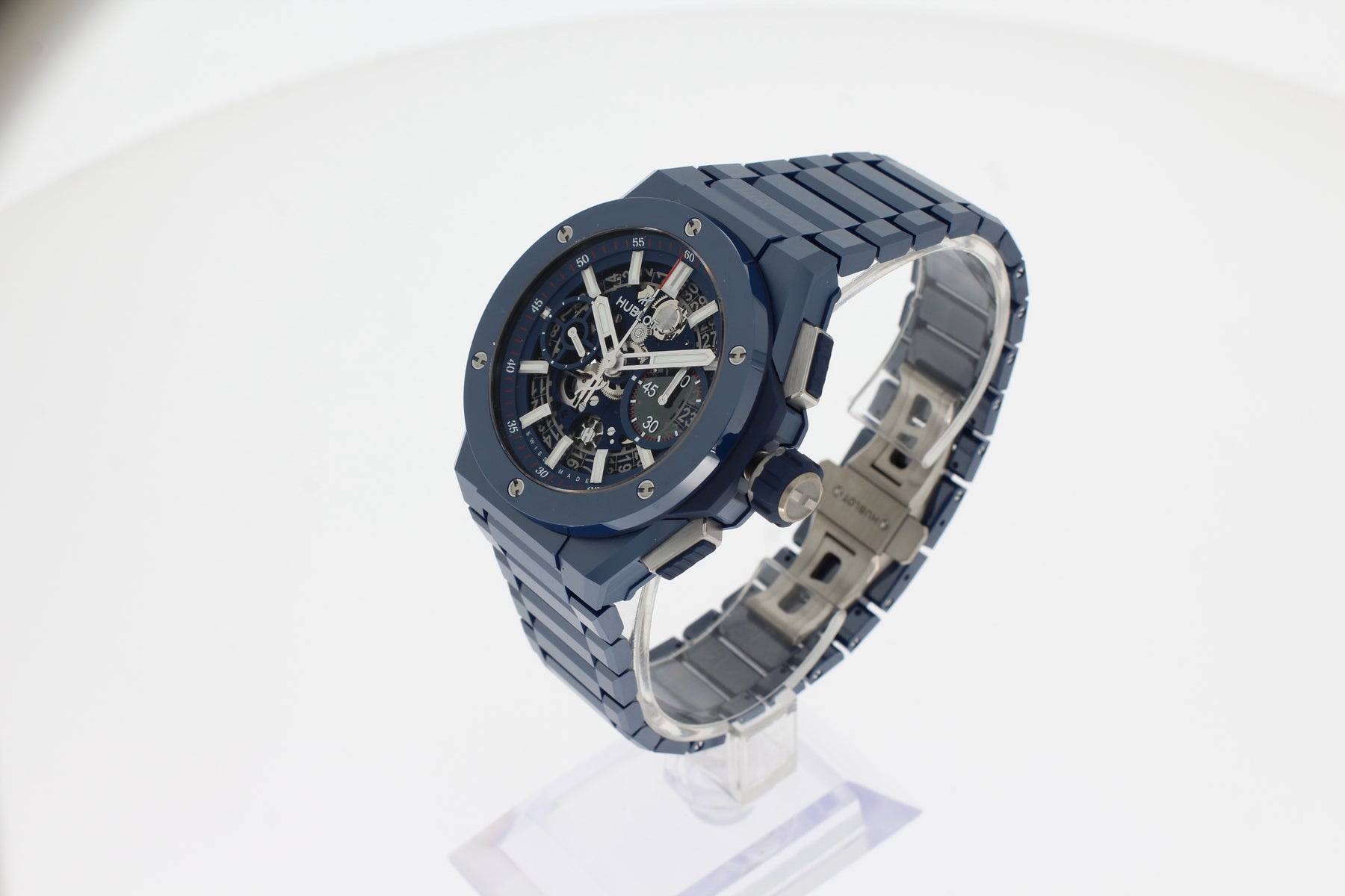 Hublot BIG BANG INTEGRATED BLUE CERAMIC 42mm 451.EX.5123.EX Men's Watch Blue Ceramic