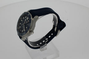 Omega Seamaster Diver 300M Co-Axial Master Chronometer 210.32.42.20.06.001 gray 42mm steel, blue rubber strap