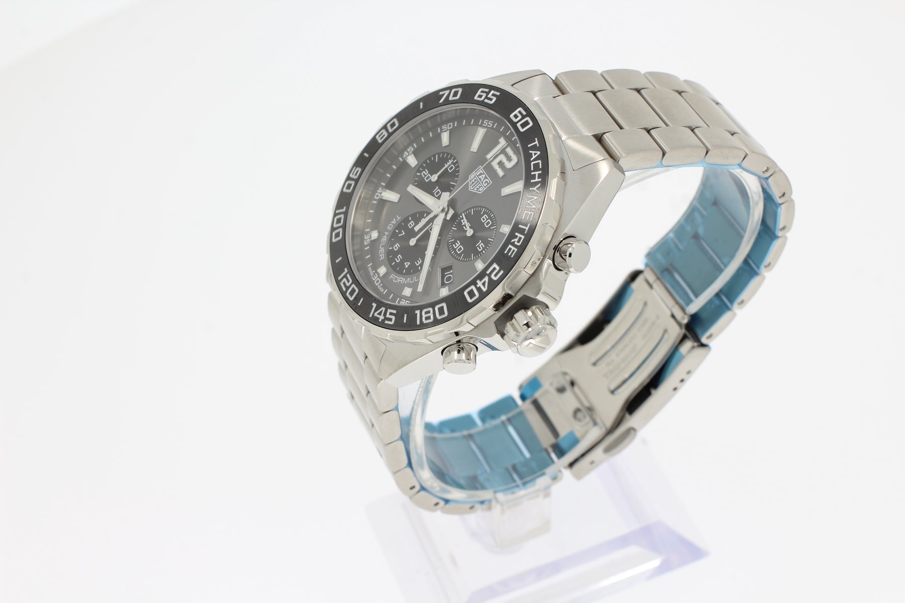 TAG HEUER FORMULA 1 CHRONOGRAPH quartz chronograph, 43 mm, stainless steel &amp; ceramic CAZ1011.BA0842