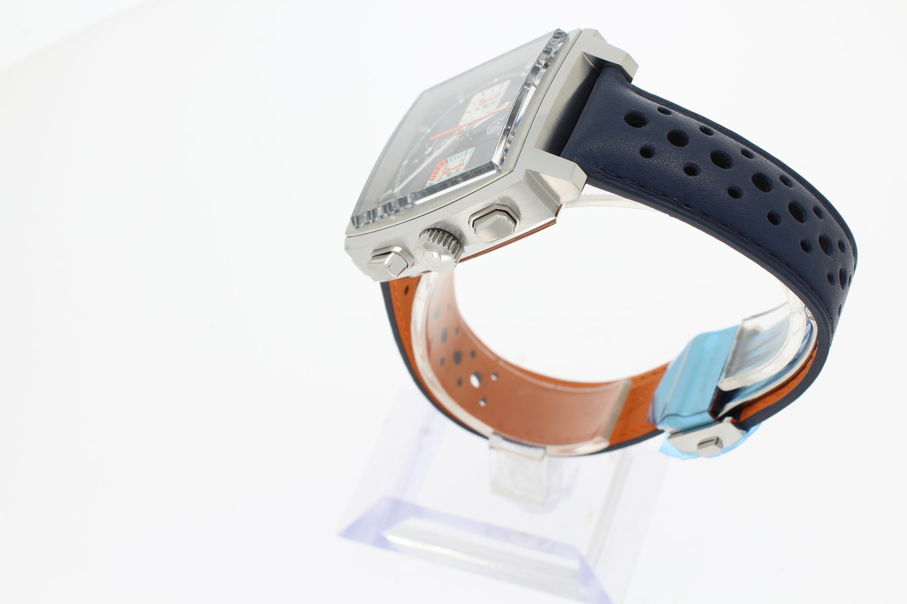 TAG HEUER MONACO GULF Automatik-Chronograph, 39 mm, Edelstahl