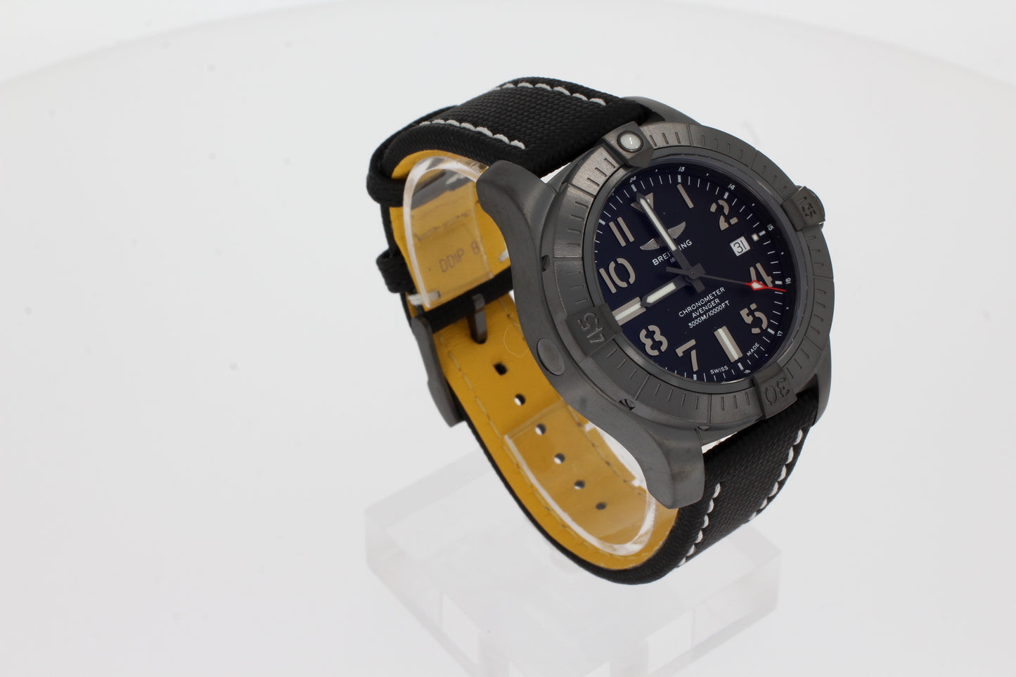Breitling AVENGER AUTOMATIC Herren Uhr 45mm SEAWOLF NIGHT MISSION Titan - Schwarz  V17319101B1X1
